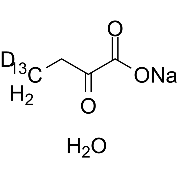2-Oxobutanoic acid-13C,d1 sodium hydrate 1049741-69-6